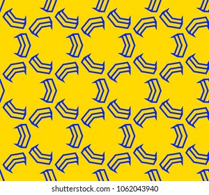 Stylish geometric background. Abstract seamless pattern. Vector illustration.