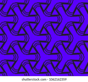 Stylish geometric background. Abstract seamless pattern. Vector illustration.