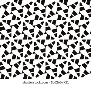 Stylish geometric background. Abstract seamless pattern. Vector illustration.