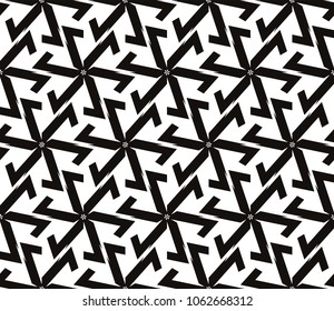 Stylish geometric background. Abstract seamless pattern. Vector illustration.