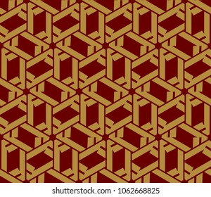 Stylish geometric background. Abstract seamless pattern. Vector illustration.