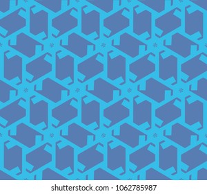 Stylish geometric background. Abstract seamless pattern. Vector illustration.