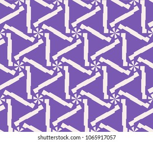 Stylish geometric background. Abstract seamless pattern. Vector illustration.