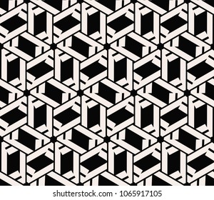 Stylish geometric background. Abstract seamless pattern. Vector illustration.