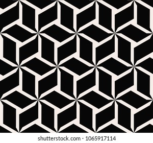 Stylish geometric background. Abstract seamless pattern. Vector illustration.