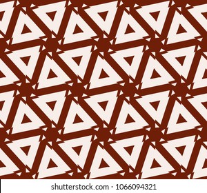 Stylish geometric background. Abstract seamless pattern. Vector illustration.
