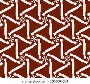 Stylish geometric background. Abstract seamless pattern. Vector illustration.