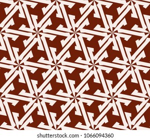 Stylish geometric background. Abstract seamless pattern. Vector illustration.
