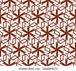 Stylish geometric background. Abstract seamless pattern. Vector illustration.