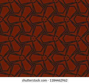 Stylish geometric background. Abstract seamless pattern. Vector illustration.