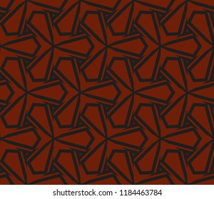 Stylish geometric background. Abstract seamless pattern. Vector illustration.