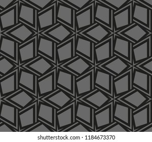 Stylish geometric background. Abstract seamless pattern. Vector illustration.