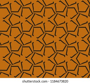 Stylish geometric background. Abstract seamless pattern. Vector illustration.
