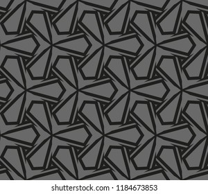 Stylish geometric background. Abstract seamless pattern. Vector illustration.