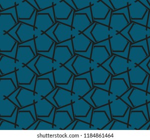 Stylish geometric background. Abstract seamless pattern. Vector illustration.