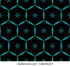 Stylish geometric background. Abstract seamless pattern. Vector illustration.