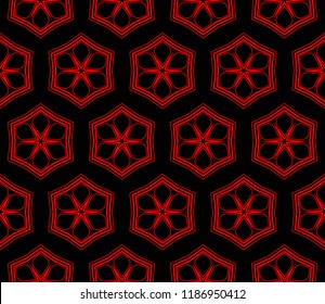 Stylish geometric background. Abstract seamless pattern. Vector illustration.