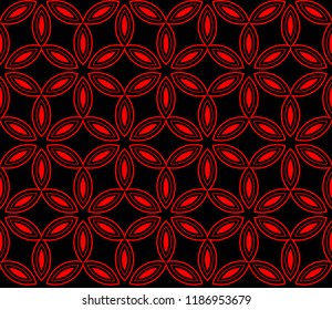 Stylish geometric background. Abstract seamless pattern. Vector illustration.
