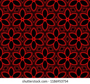Stylish geometric background. Abstract seamless pattern. Vector illustration.