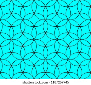 Stylish geometric background. Abstract seamless pattern. Vector illustration.