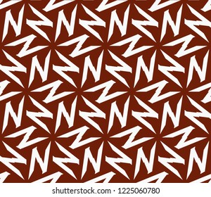 Stylish geometric background. Abstract seamless pattern. Vector illustration.