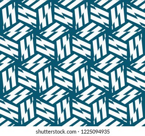 Stylish geometric background. Abstract seamless pattern. Vector illustration.