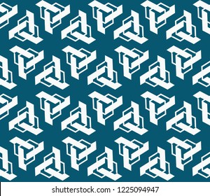 Stylish geometric background. Abstract seamless pattern. Vector illustration.
