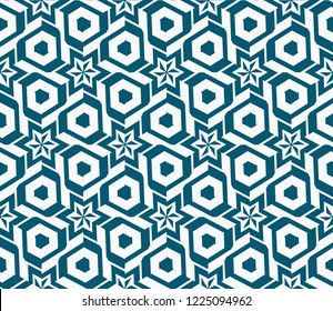 Stylish geometric background. Abstract seamless pattern. Vector illustration.