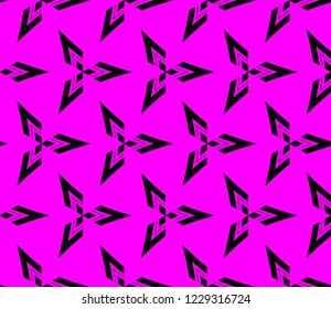 Stylish geometric background. Abstract seamless pattern. Vector illustration.