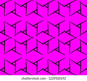 Stylish geometric background. Abstract seamless pattern. Vector illustration.