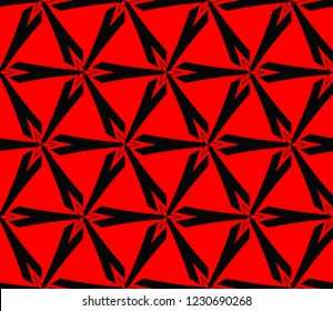 Stylish geometric background. Abstract seamless pattern. Vector illustration.