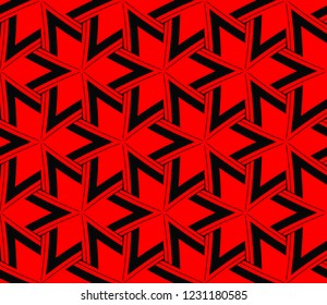 Stylish geometric background. Abstract seamless pattern. Vector illustration.