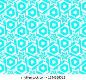 Stylish geometric background. Abstract seamless pattern. Vector illustration.