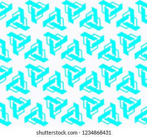 Stylish geometric background. Abstract seamless pattern. Vector illustration.