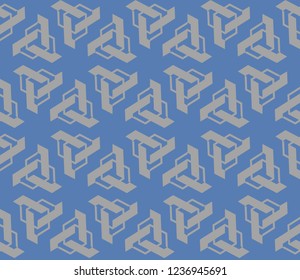 Stylish geometric background. Abstract seamless pattern. Vector illustration.