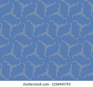 Stylish geometric background. Abstract seamless pattern. Vector illustration.