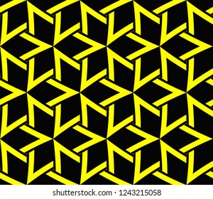 Stylish geometric background. Abstract seamless pattern. Vector illustration.