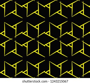 Stylish geometric background. Abstract seamless pattern. Vector illustration.