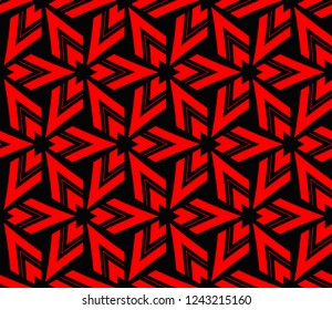 Stylish geometric background. Abstract seamless pattern. Vector illustration.