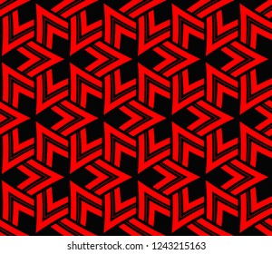 Stylish geometric background. Abstract seamless pattern. Vector illustration.