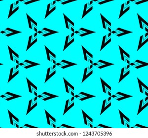 Stylish geometric background. Abstract seamless pattern. Vector illustration.