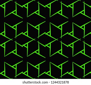 Stylish geometric background. Abstract seamless pattern. Vector illustration.