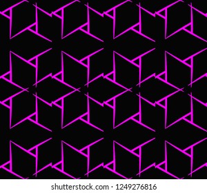 Stylish geometric background. Abstract seamless pattern. Vector illustration.