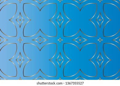 Stylish geometric background. Abstract seamless pattern. Ilustration. Line pattern collection, brochure, flyer in arabian style. Geometric backgrounds with repeating texture. Ethnic arabic, cover. 