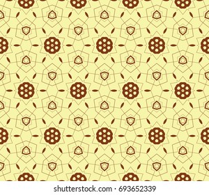 Stylish geometric background. Abstract seamless pattern. Vector illustration.
