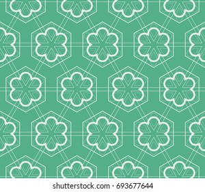 Stylish geometric background. Abstract seamless pattern. Vector illustration.