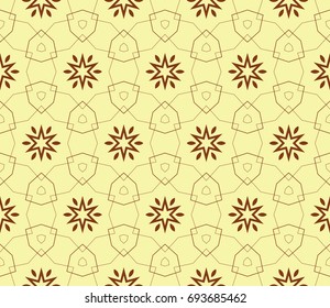 Stylish geometric background. Abstract seamless pattern. Vector illustration.