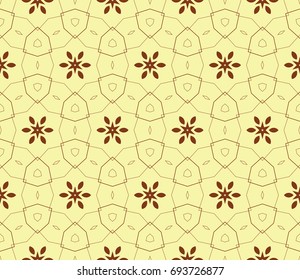 Stylish geometric background. Abstract seamless pattern. Vector illustration.