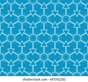 Stylish geometric background. Abstract seamless pattern. Vector illustration.