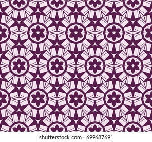 Stylish geometric background. Abstract seamless pattern. Vector illustration.